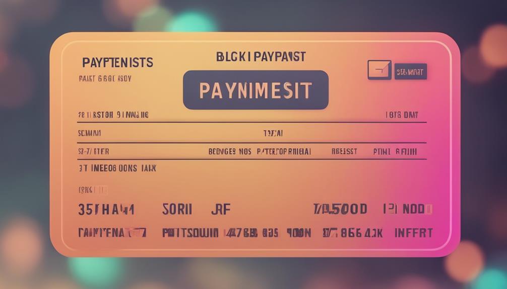 optimizing payment request templates