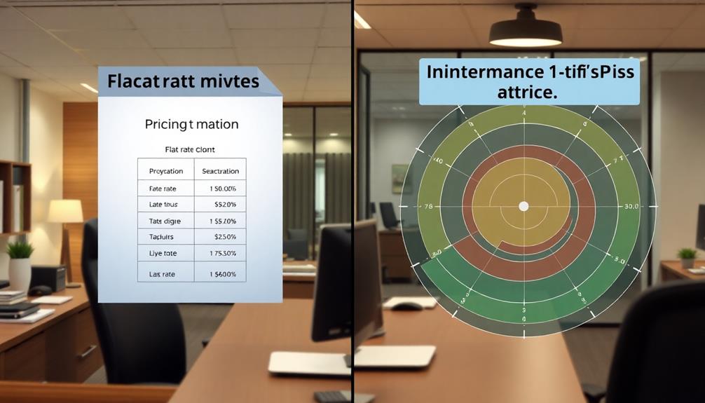 flat rate vs interchange plus pricing