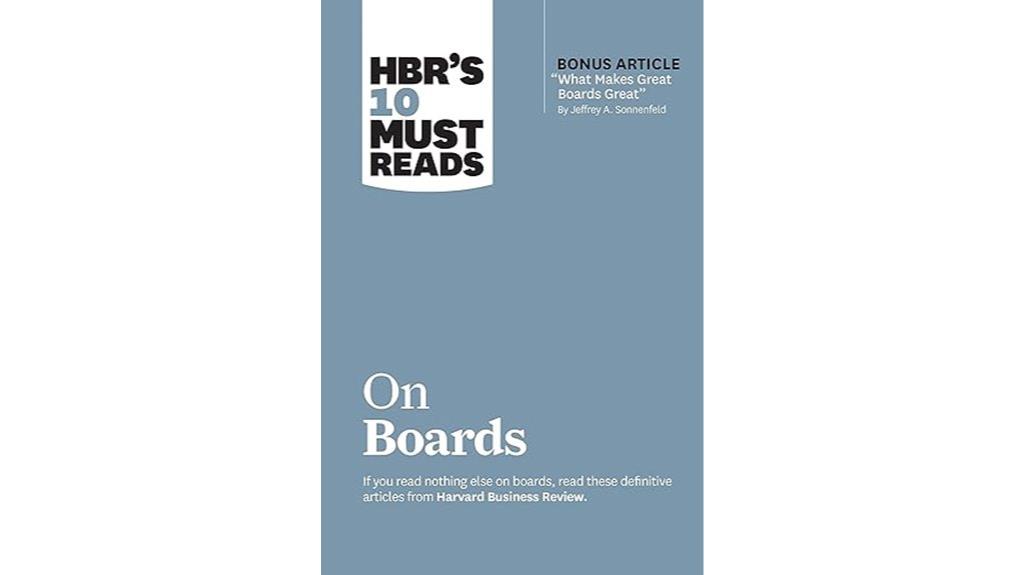 board governance leadership strategies