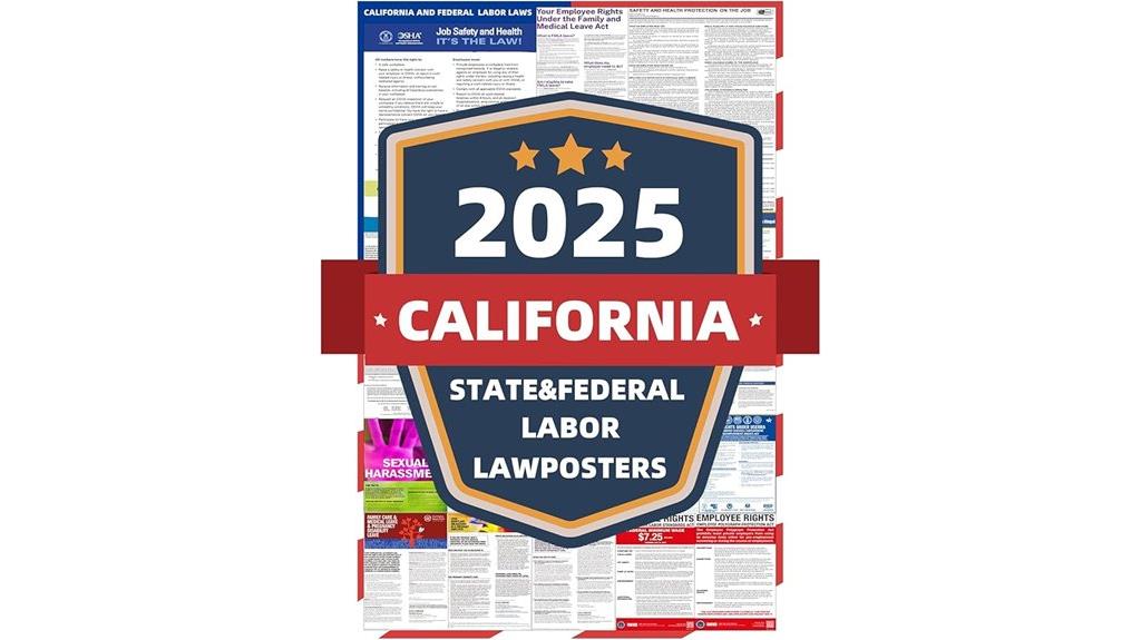 california osha compliance poster