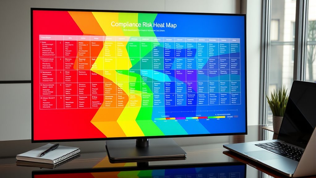compliance risk heat maps