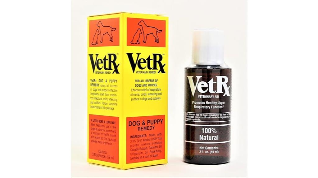 dog remedy 2 oz bottle