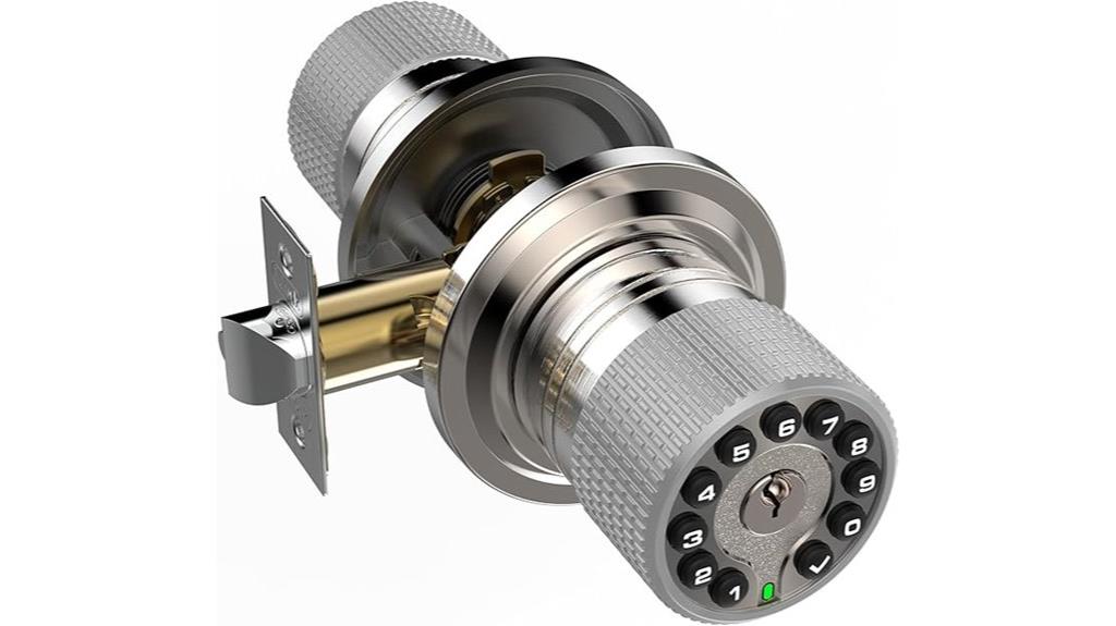 electronic lock with keypad