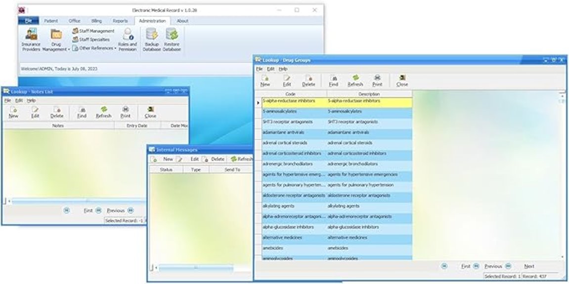 electronic medical record software