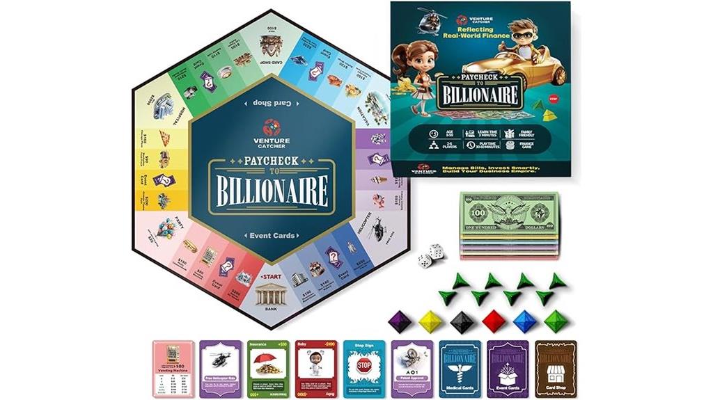 financial education board game