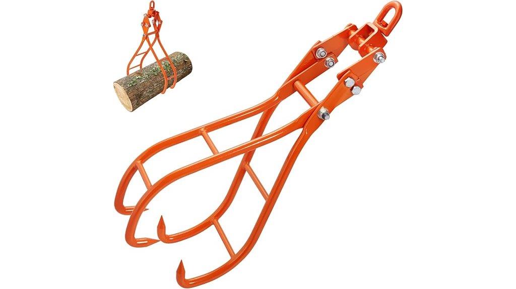 heavy duty log grapple