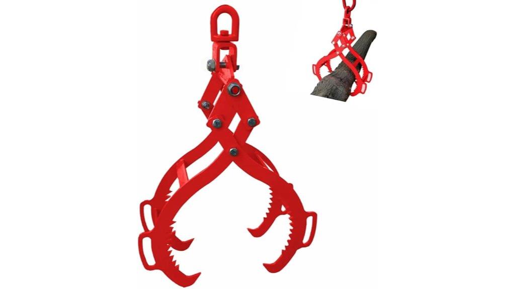 heavy duty steel log tongs