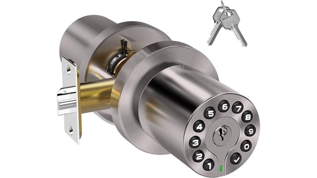 keyless lock with key