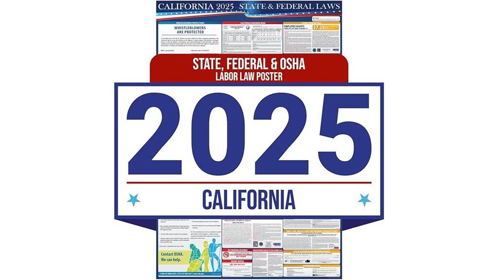 labor law poster laminated