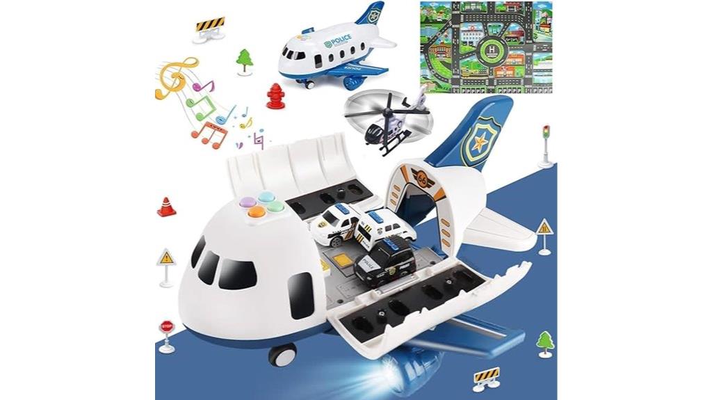 multifunctional airplane police set