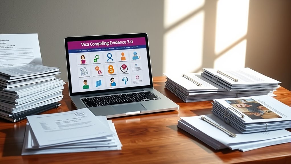 prepare complete visa documentation