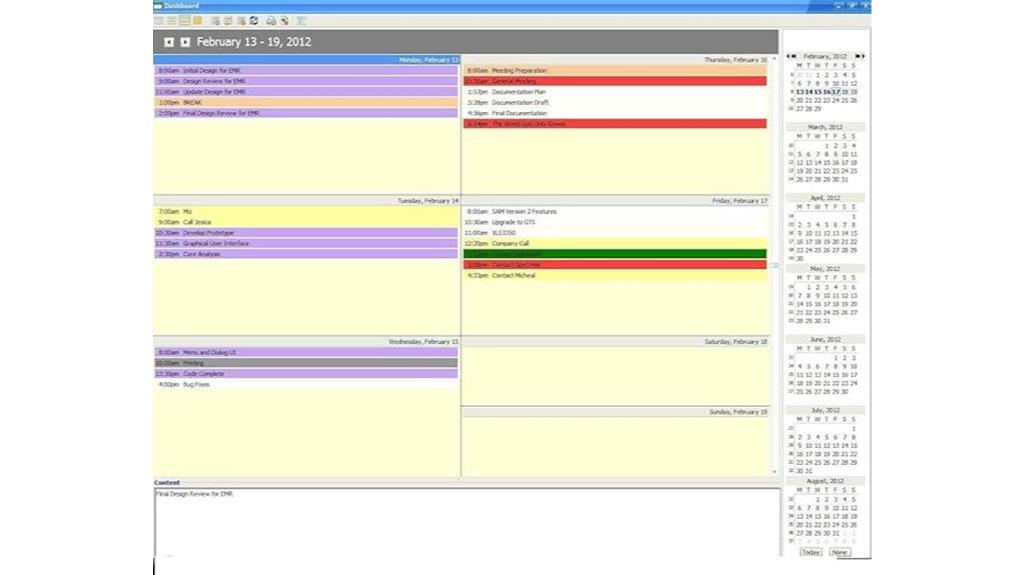 project management software schedule