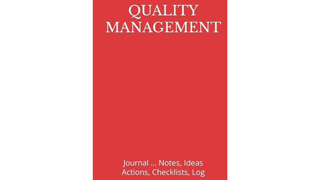 quality management notebook tools