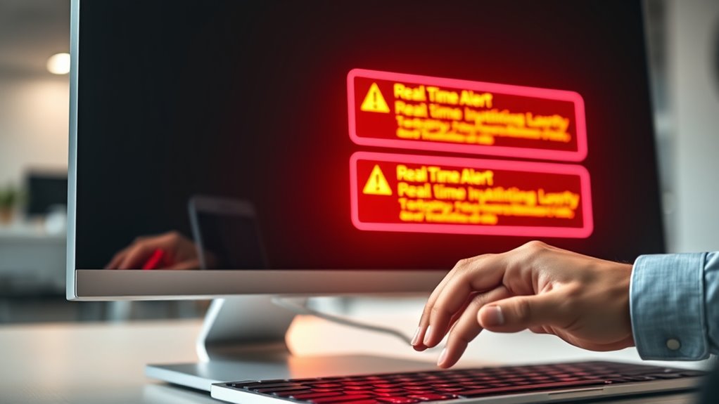 real time dispute alert system