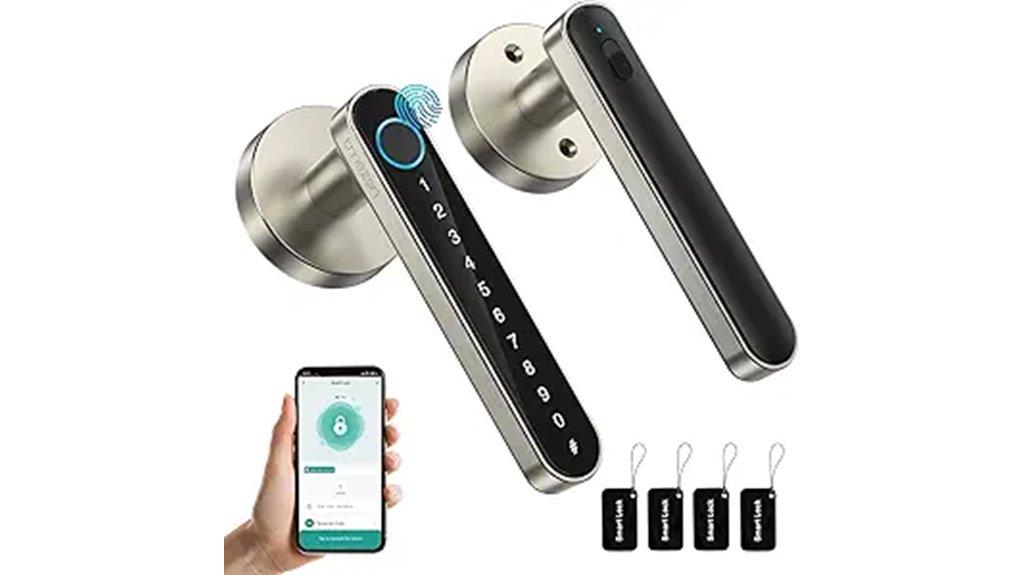 smart biometric keyless lock