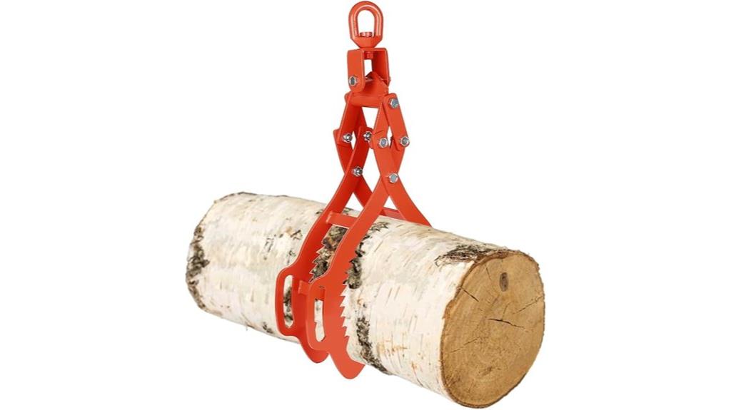 steel log lifting tongs