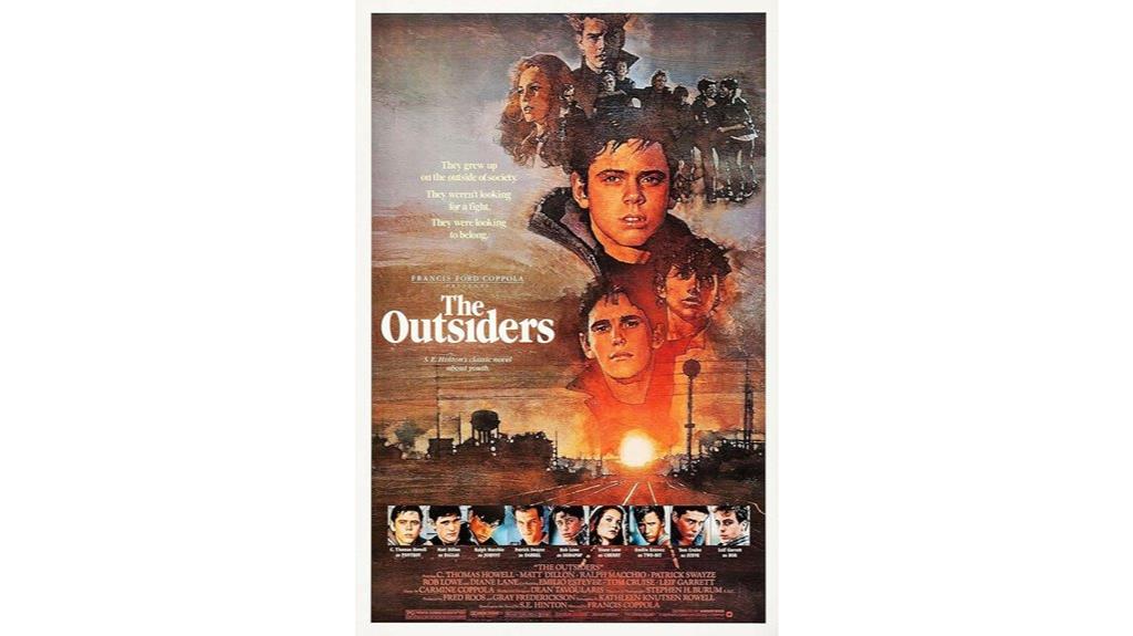 the outsiders movie poster