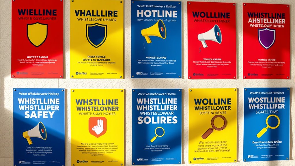 top hotline posters for transparency