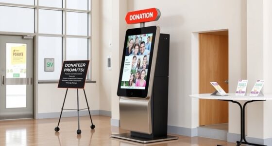 top nonprofit donation kiosks