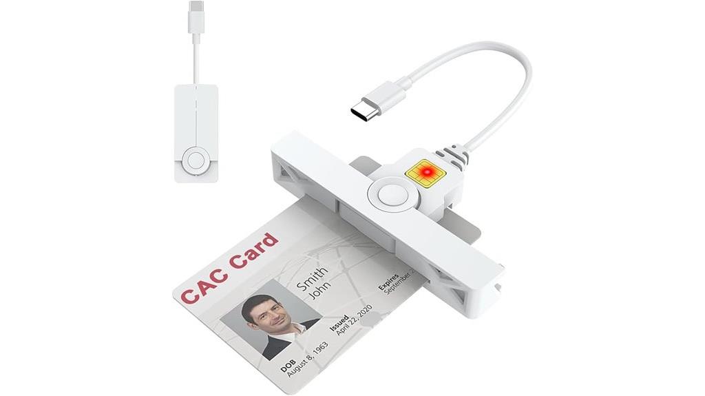 type c usb cac reader