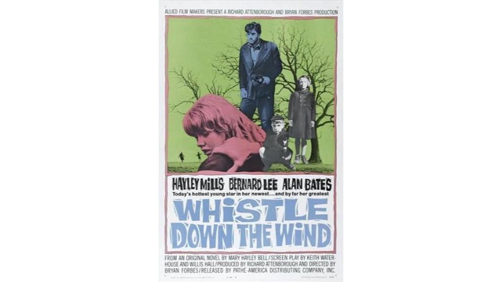 whistle down wind poster