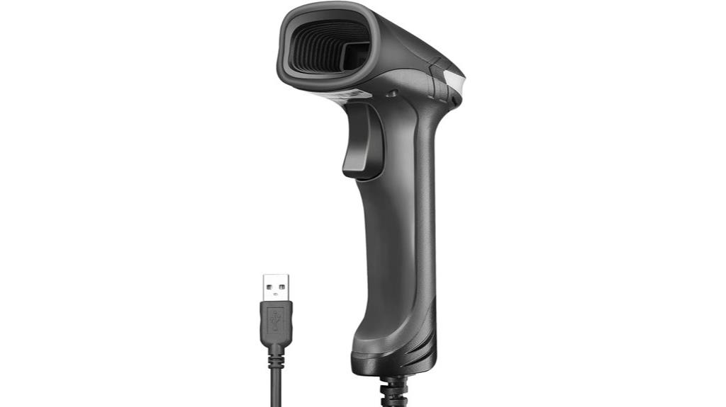 wired handheld barcode scanner