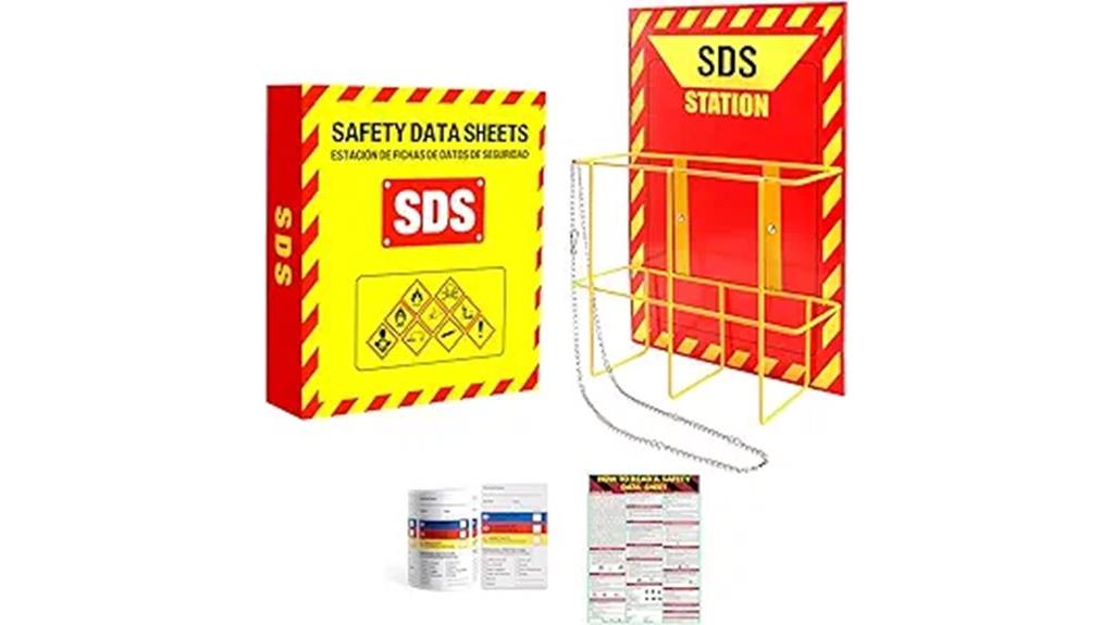 yellow heavy duty binder