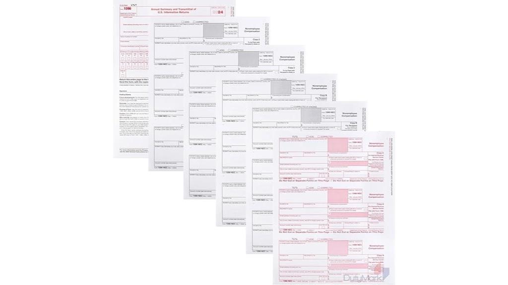 1099 nec forms pack