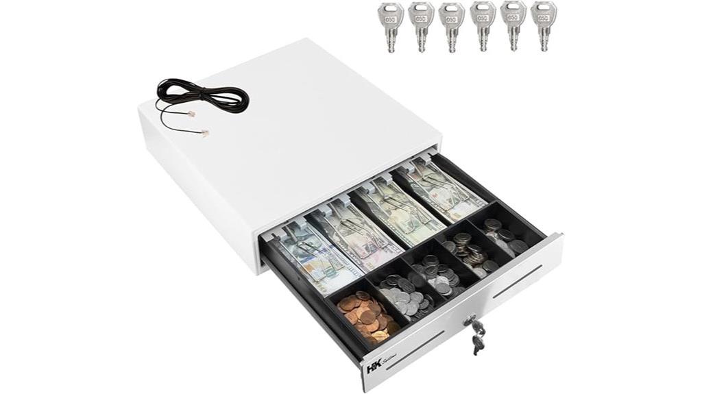 13 inch stainless steel cash drawer