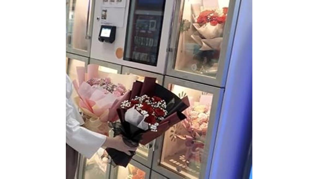 automated 24 7 flower dispenser