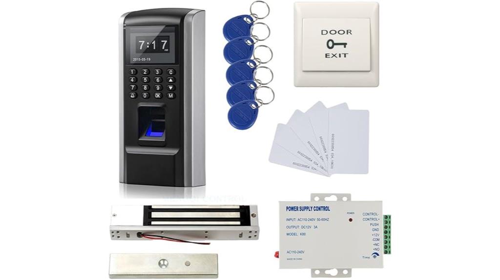 biometric rfid access kit
