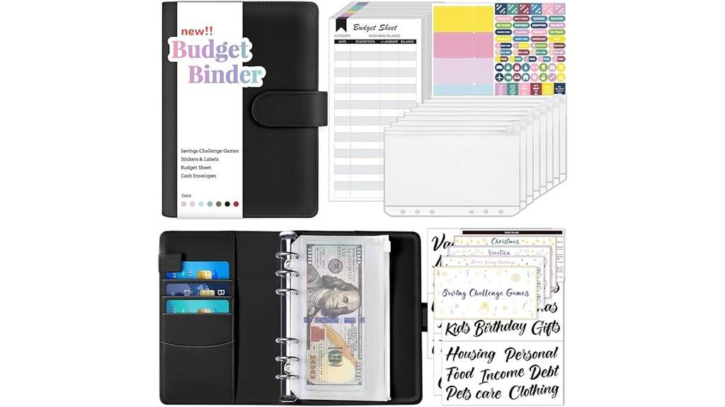 budget binder saving challenge