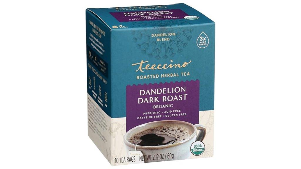 caffeine free organic roasted tea