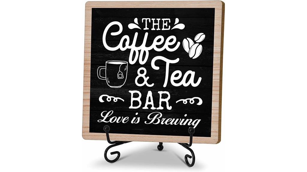 coffee tea bar decor