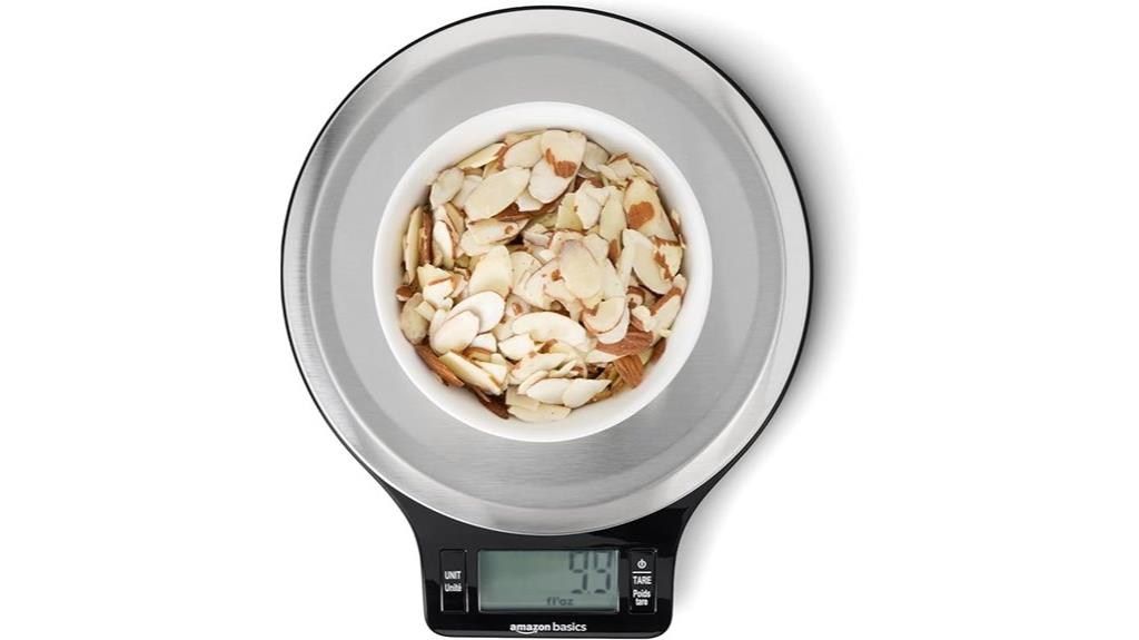 digital kitchen scale display
