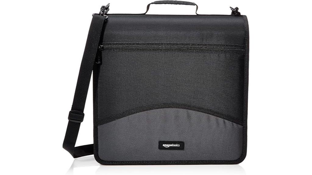 durable 3 ring zipper binder