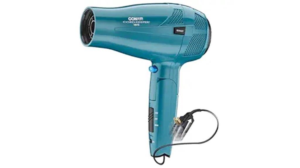 folding handle hair dryer