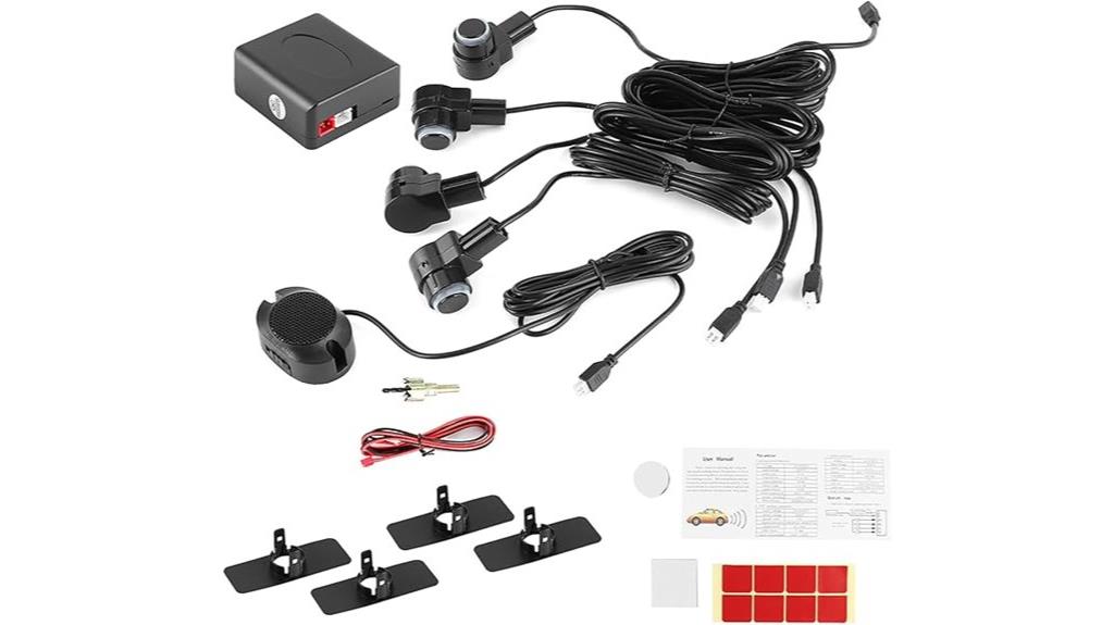 four sensors for parking
