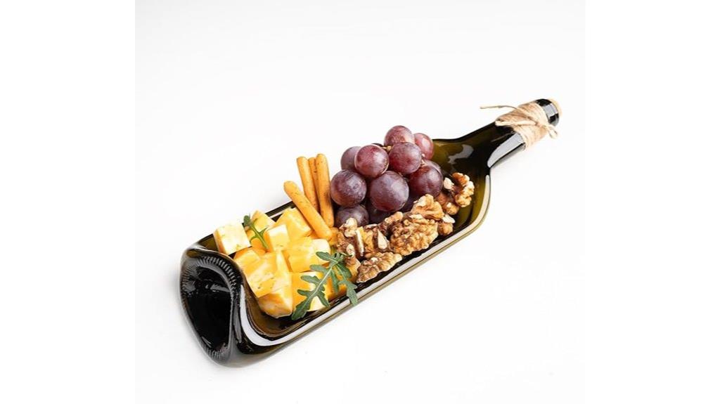 glass art wine boards