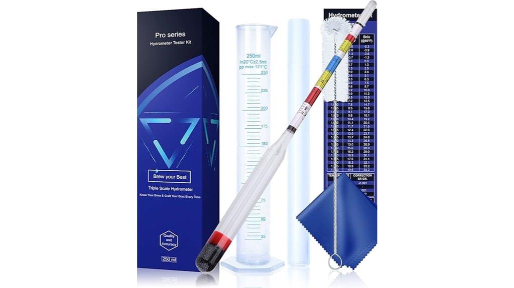 home brewing hydrometer kit