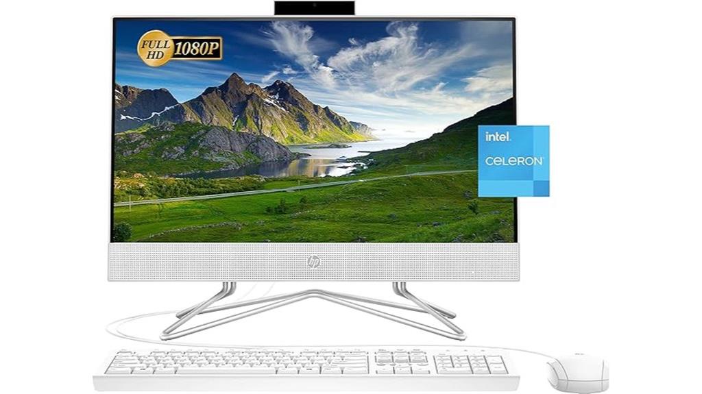 hp 21 5 inch fhd desktop