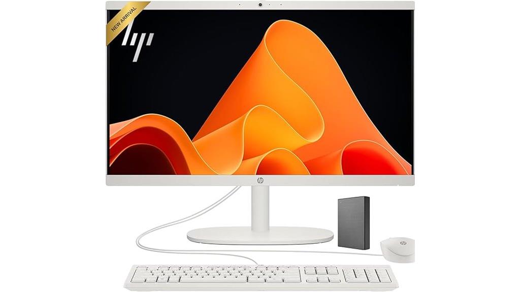 hp 22 inch full hd desktop