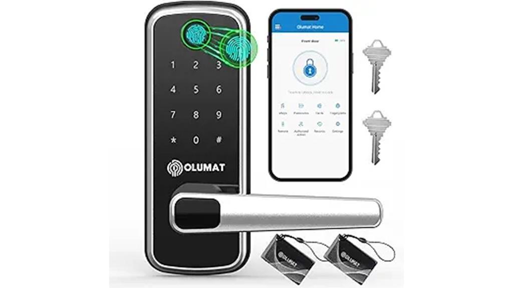keyless smart door lock