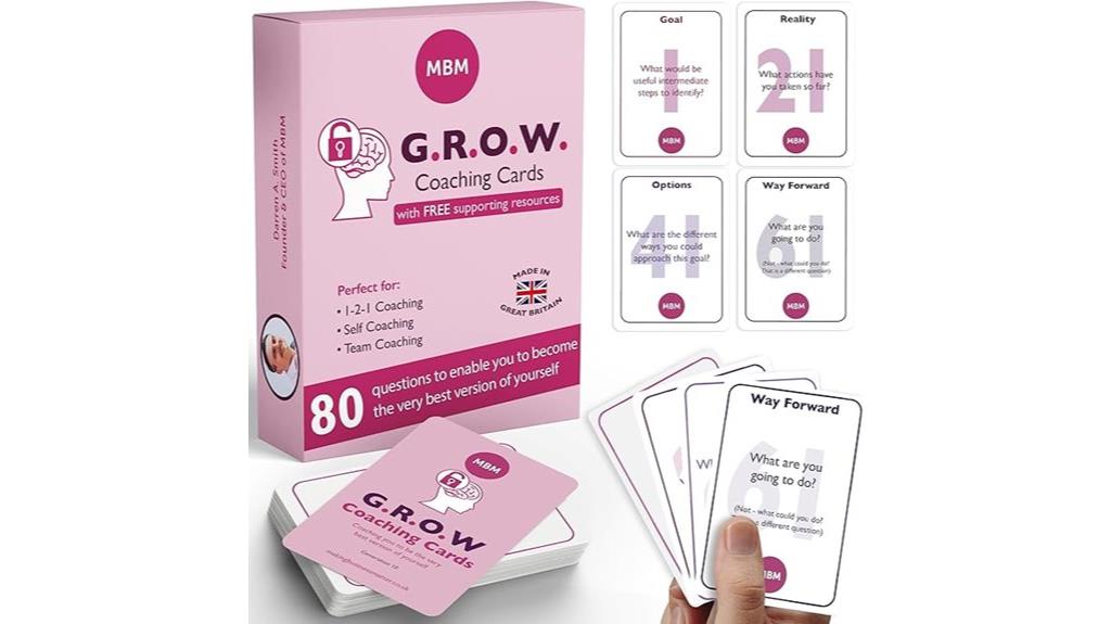leadership growth coaching cards
