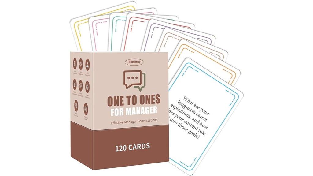 manager one to one cards