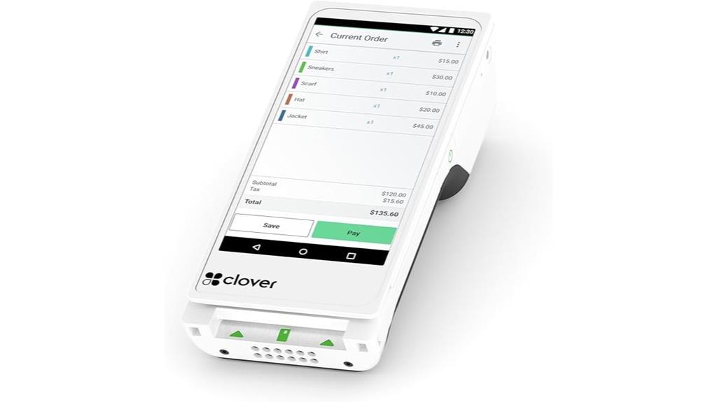 mobile point of sale device
