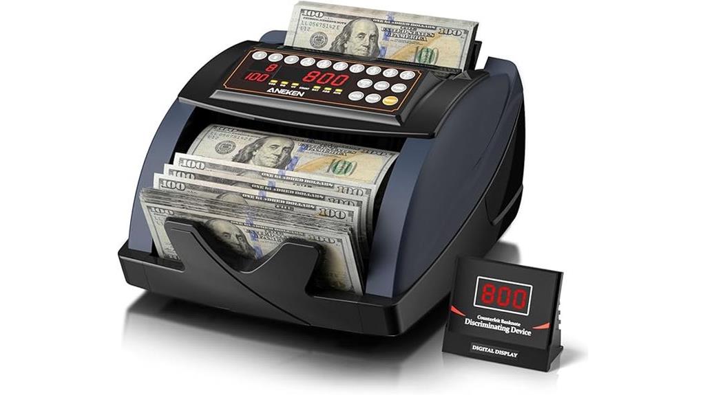 money counter with counterfeit detection