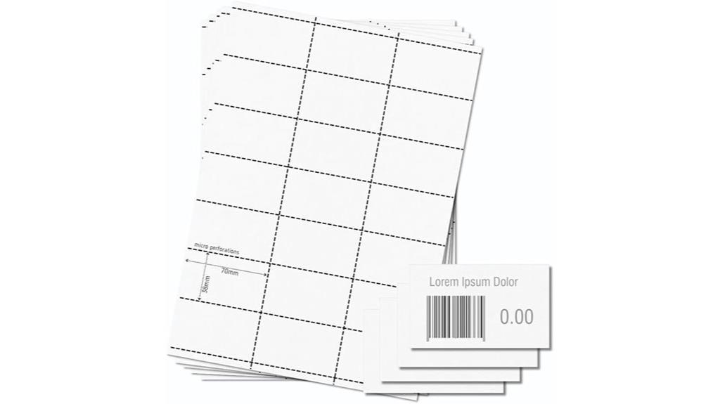 office shelf price labels