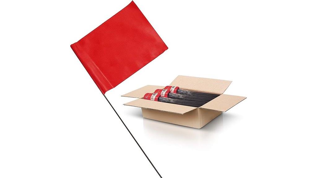 one thousand red flags