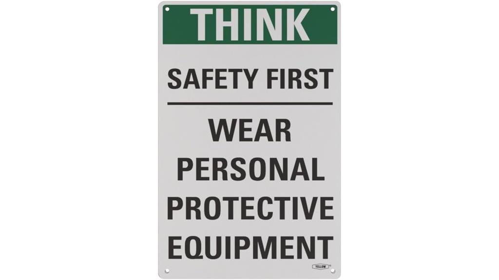 osha compliant safety sign